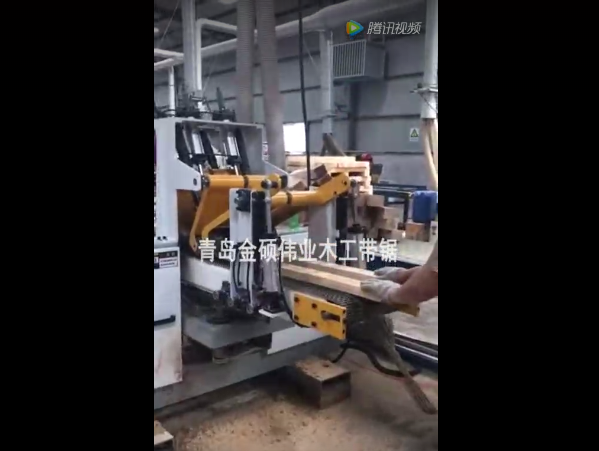 木工卧式带锯,木工开料锯视频